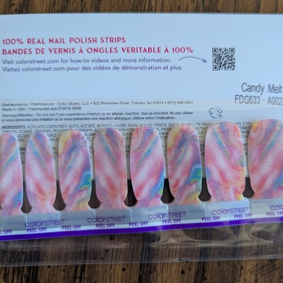 Color Street nail strips - Candy Melt  2/$20 5/Free Ship - Picture 1 of 1